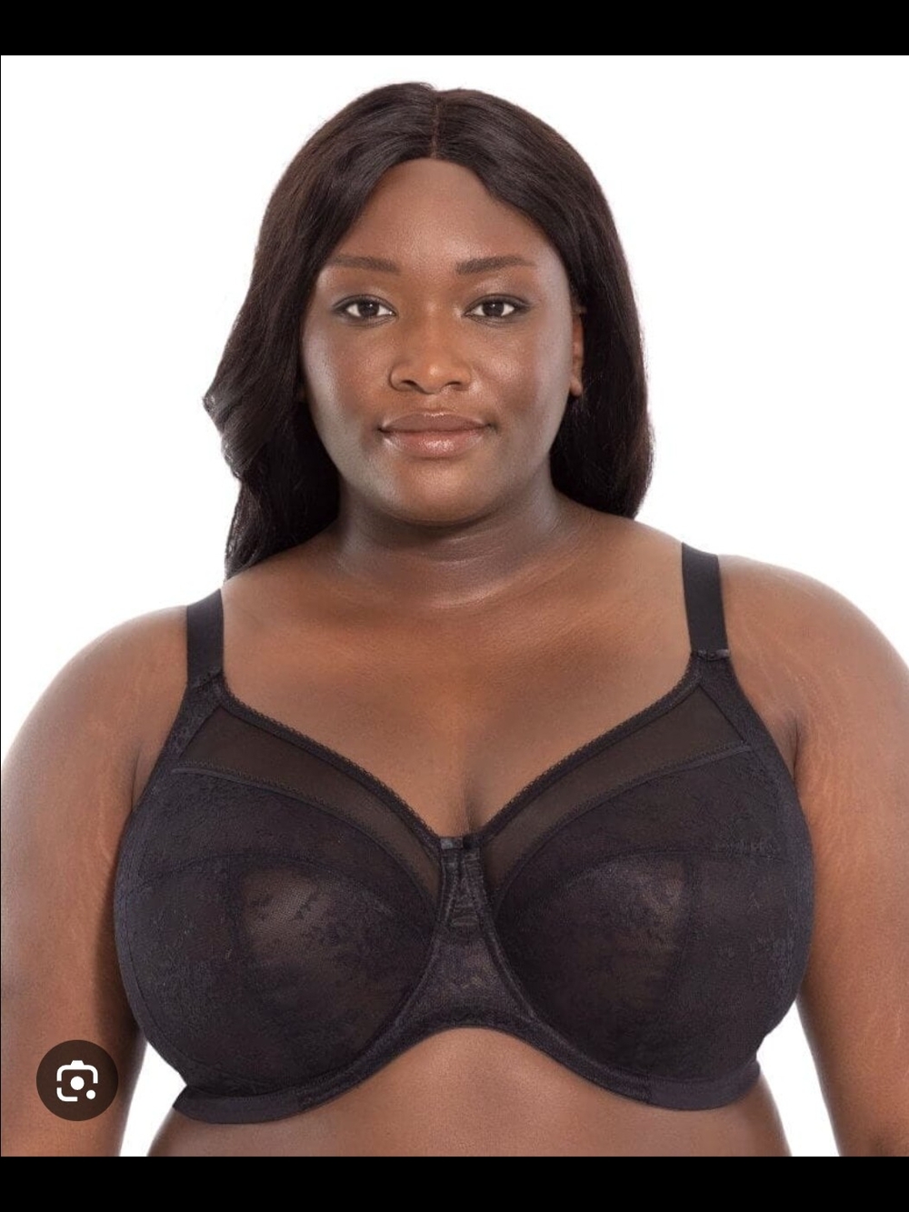 Goddess Verity Black Underwire Bra